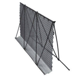 Gjutavstängare nätstöd med sträckmetall